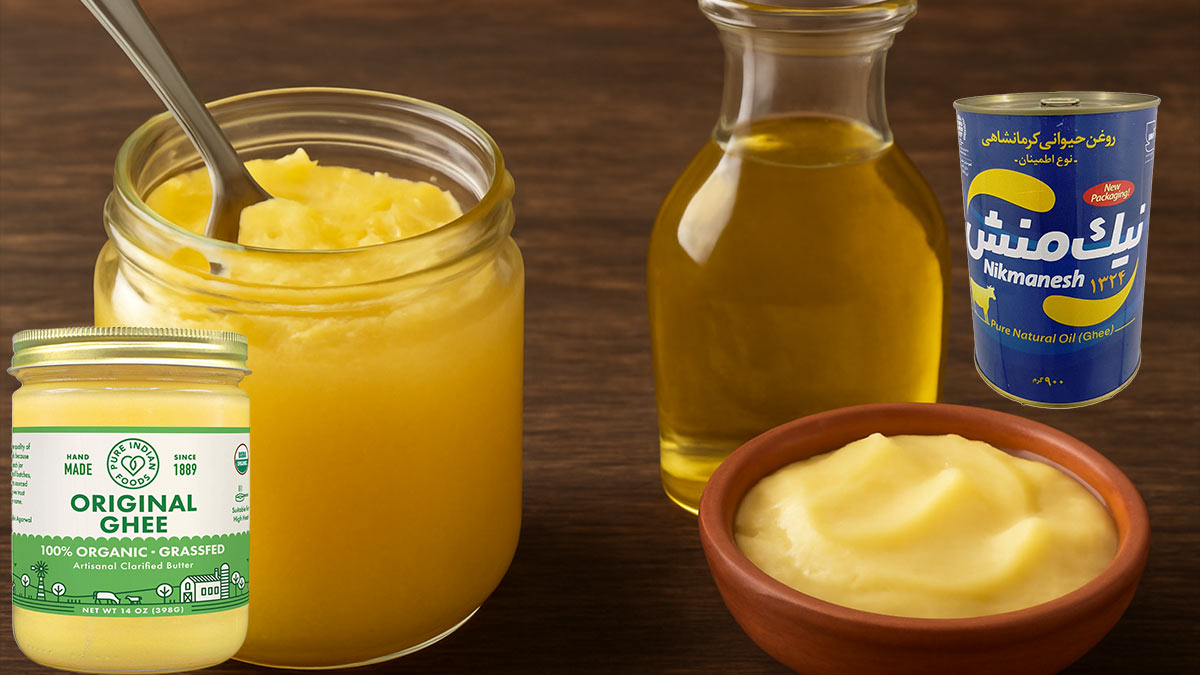 تفاوت Ghee هندی با روغن ایرانی